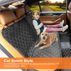 Premium Dog Car Seat Protector- 100% Waterproof, Scratch-Resistant & Non-Slip with Mesh Window & Side Flaps